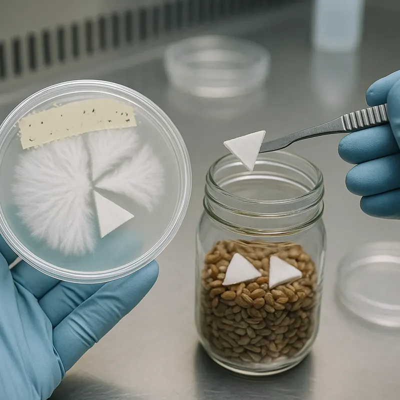 Agar To Grain Transfer