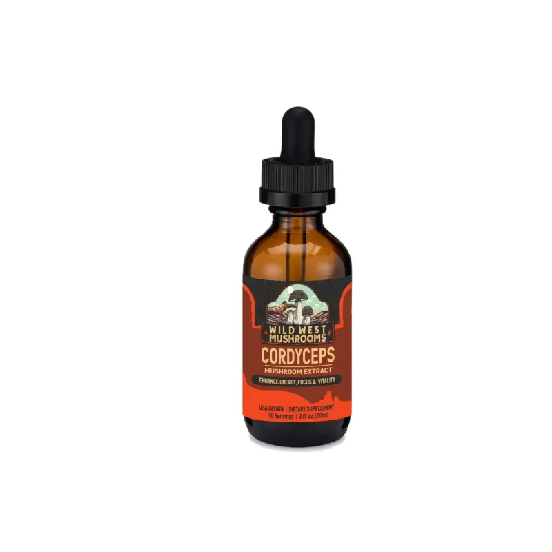 Cordyceps Tincture Bottle