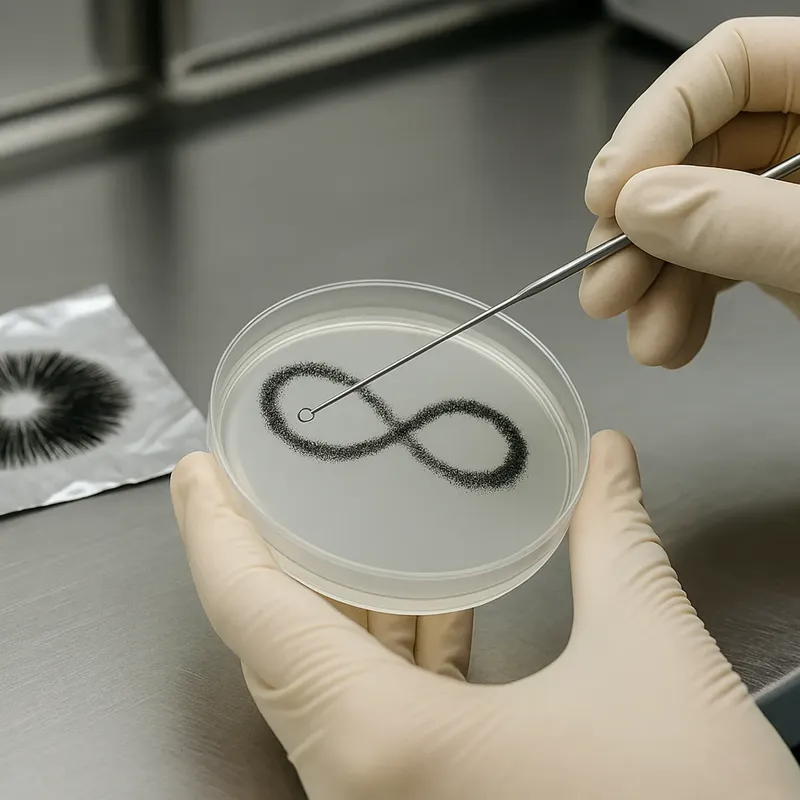 Spore Inoculation Print