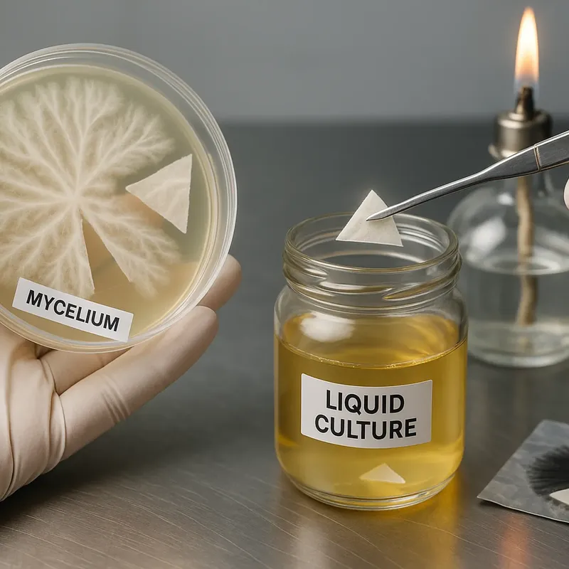 Agar To Liquid Culture Transfer